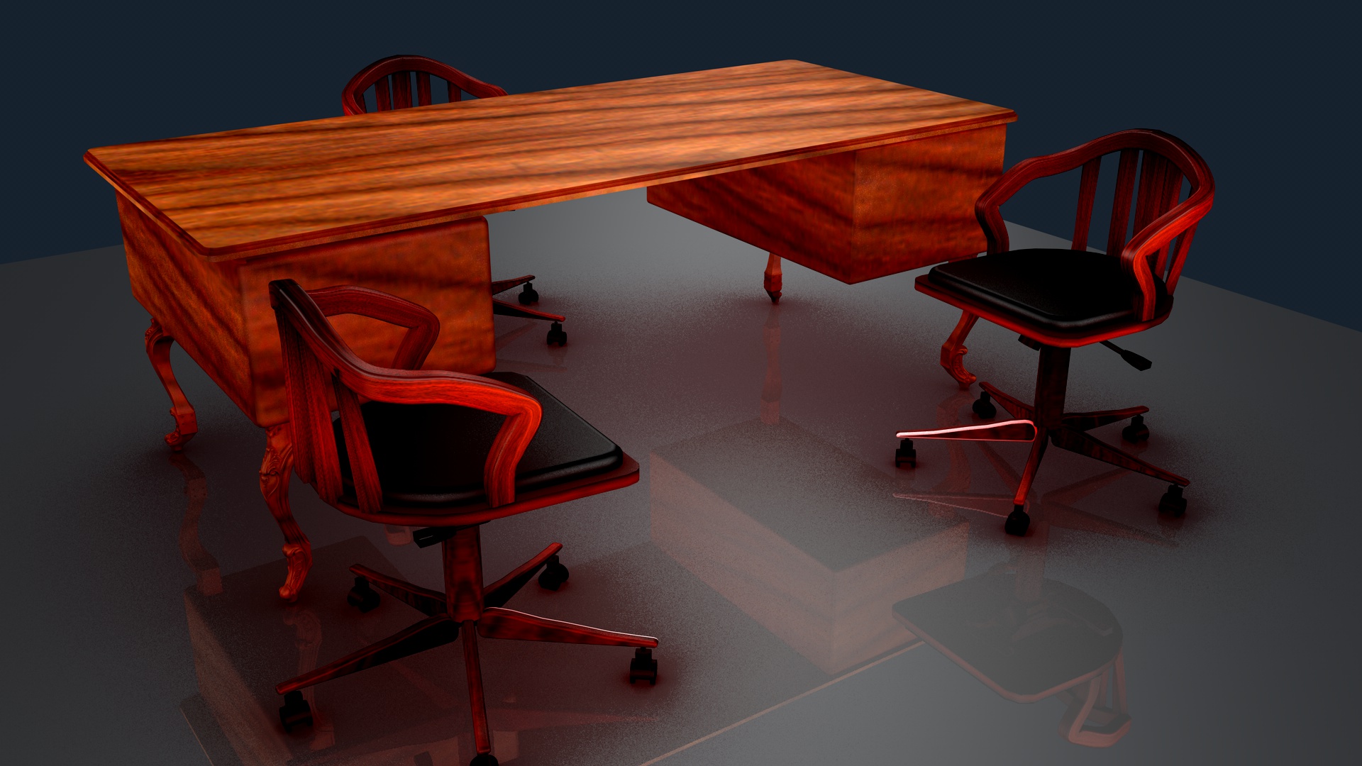 office-room-set-michel-man-办公桌椅